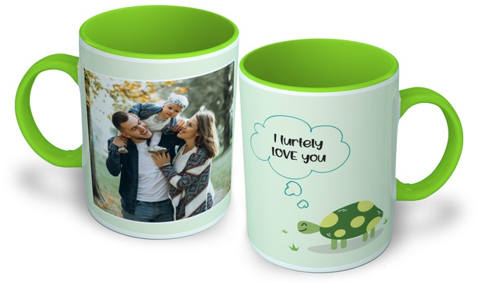 foto šalica: I turtely love you