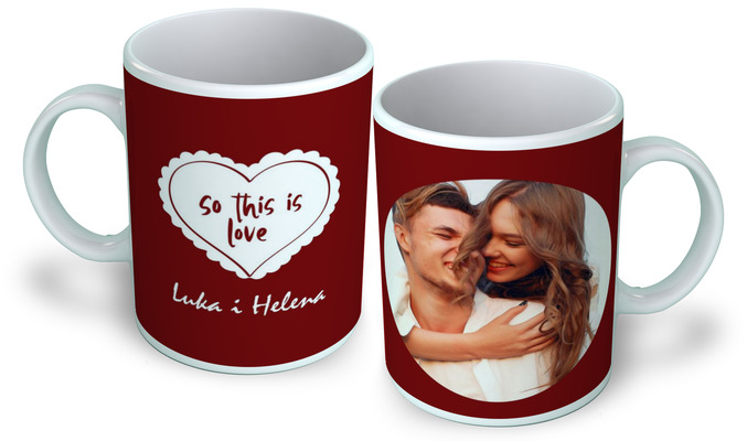 foto šalica: So this is love