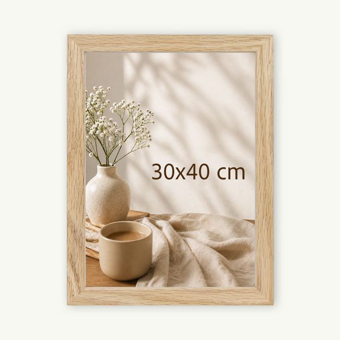 Okvir Drveni Natural 30x40